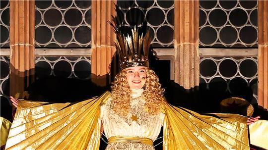 Mitten im Sommer kürt Nürnberg sein Christkind