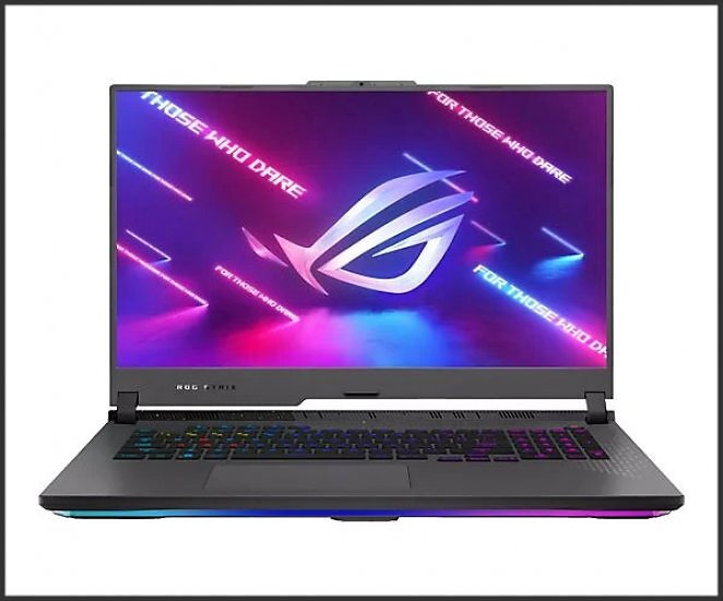 ASUS ROG Strix G17 G713PV-HX146W, Gaming Notebook, mit 17,3 Zoll Display, AMD Ryzen™ 9 7940HX Prozessor, 32 GB RAM, 1 TB SSD GeForce RTX™ 4060, Schwarz,/Grau, Windows 11 Home