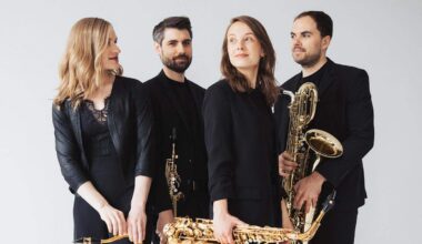 Liesborner Museumskonzerte: Nachtclubgeschichten, erzählt vom Arcis Saxophon Quartett am 7. Juni