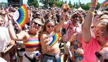 Mit Regenbögen und Musik gegen Hetze