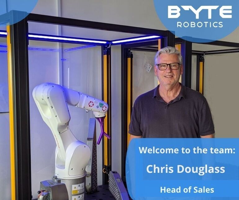 Chris Douglass verstärkt Vertrieb bei Byte Robotics