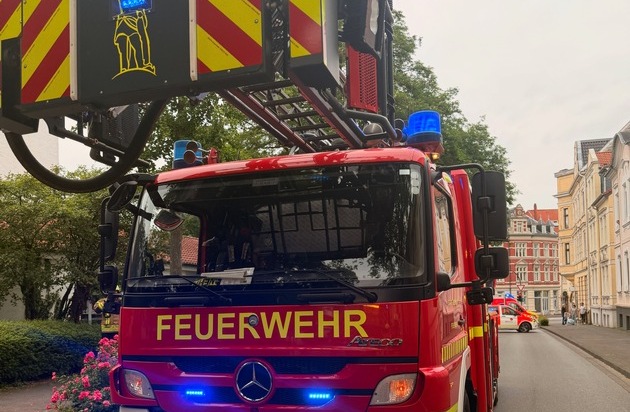 FW-DT: Schnelle Reaktion dank Rauchmelder - Essen auf Herd