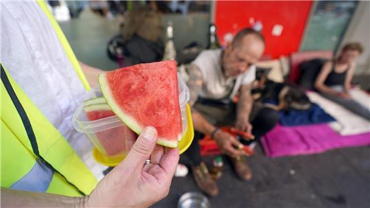 Diakonie fordert mehr Hitzeschutz für Obdachlose