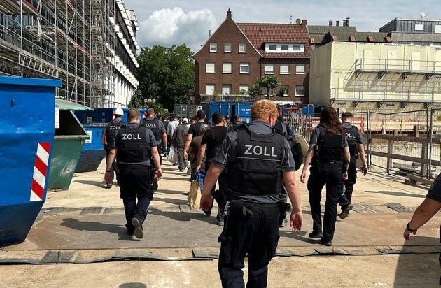 HZA-MS: Zoll kontrolliert Bauvorhaben in Rheine, Dülmen und Münster / Mehr als jeder ...