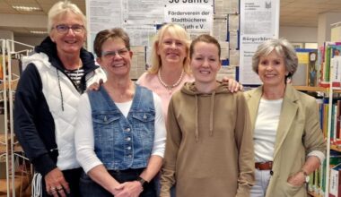 Bücher spenden für Wülfrather Bücherflohmarkt