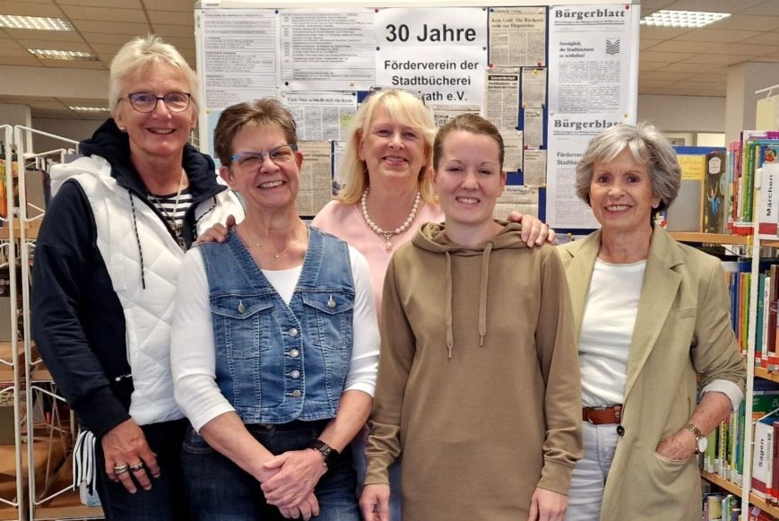 Bücher spenden für Wülfrather Bücherflohmarkt