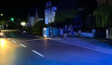 POL-BI: Anwohner verhindern Flucht eines angetrunkenen Unfallfahrers