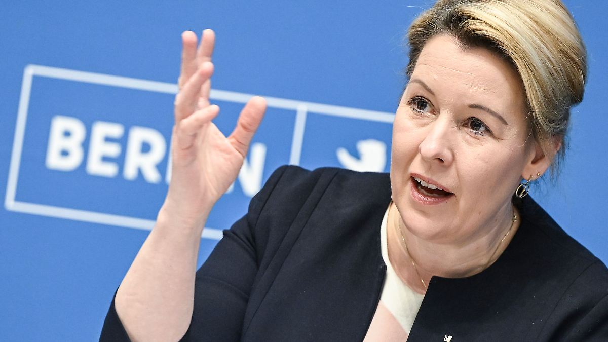 Berlin & Brandenburg: Giffey fordert beim Sondervermögen Klarheit vom Bund