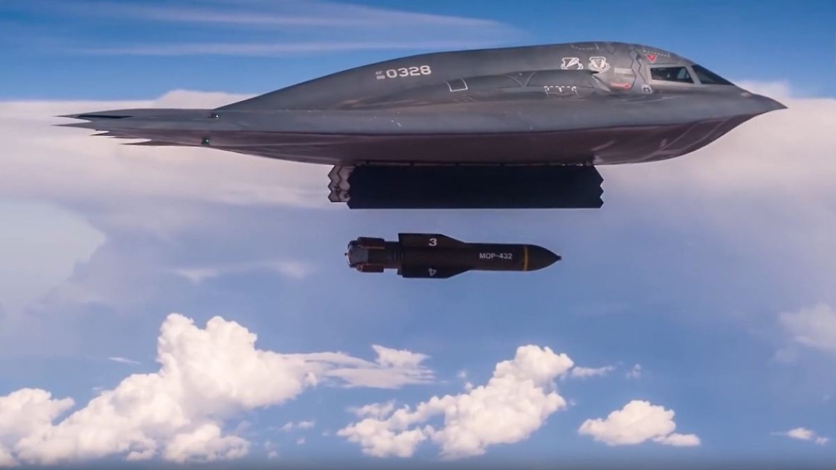 GBU-57 des US-Militärs: die mächtigste bunkerbrechende Bombe der Welt