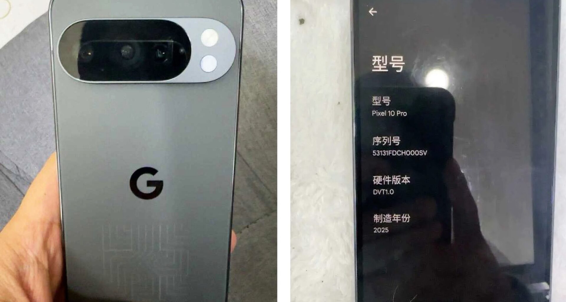 Google Pixel 10 Pro: Prototyp-Leak bestätigt Design-Neuerungen und Tensor G5 Specs