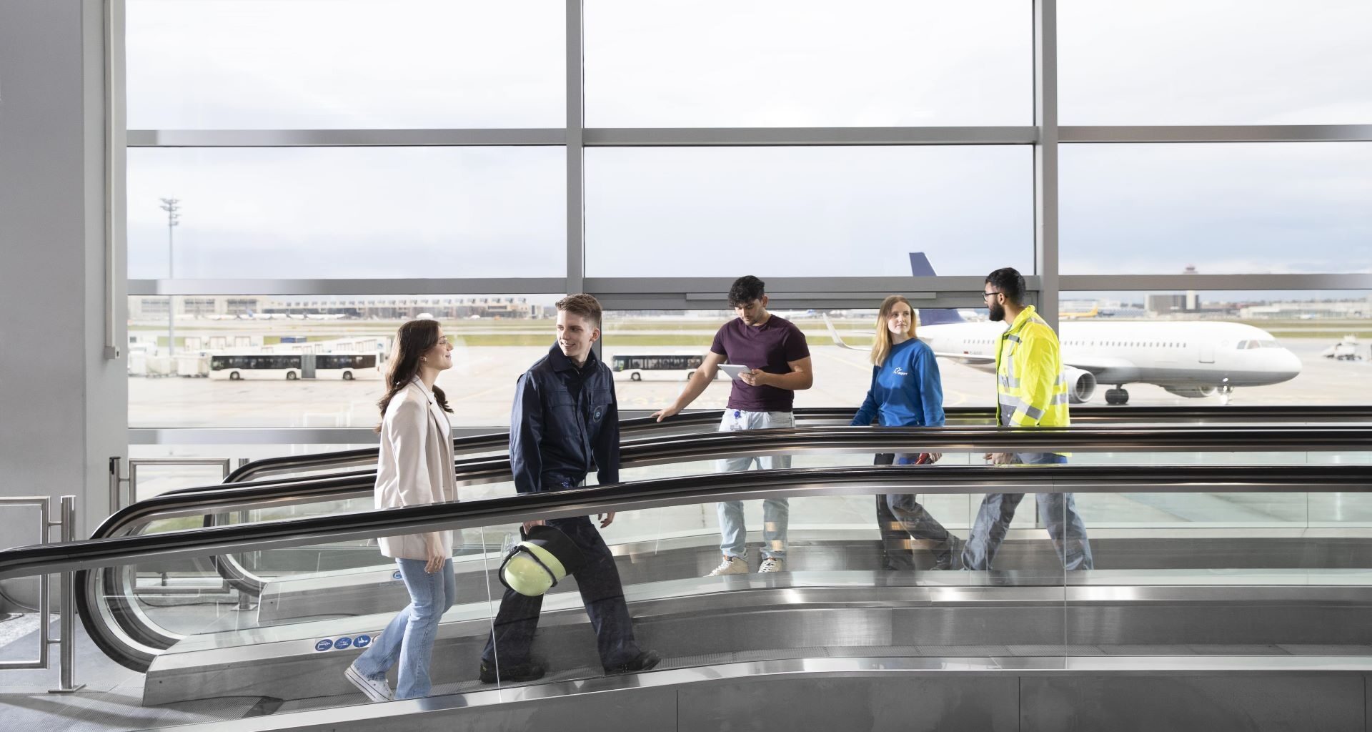 Arbeiten am Flughafen Frankfurt: Fraport-Konzern sucht Nachwuchstalente