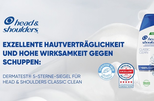 Exzellente Hautverträglichkeit und hohe Wirksamkeit gegen Schuppen: Dermatest® ...