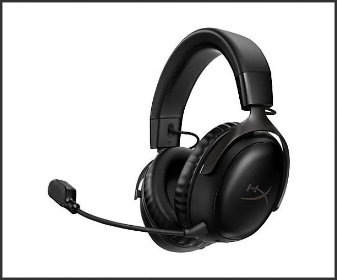 HYPERX Cloud III Wireless, Over-ear Gaming Headset Schwarz