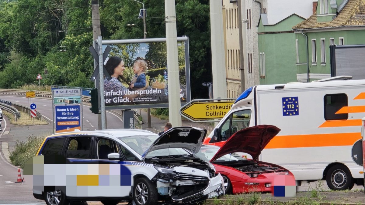 Verletzte bei Verkehrsunfällen in Halle – Du bist Halle