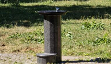 Trinkbrunnen auf der Peißnitz repariert – Du bist Halle