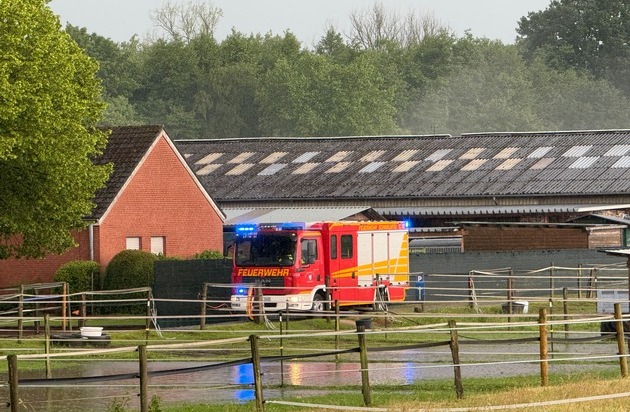 FFW Schwalmtal: Unwetterlage in Schwalmtal - Feuerwehr rückt zu 13 Einsätzen aus