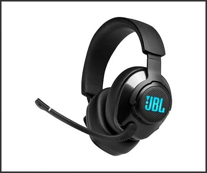 JBL Quantum 400, für PC, PS4/PS5, XBOX, Switch und Handy, Over-ear Gaming Headset Schwarz