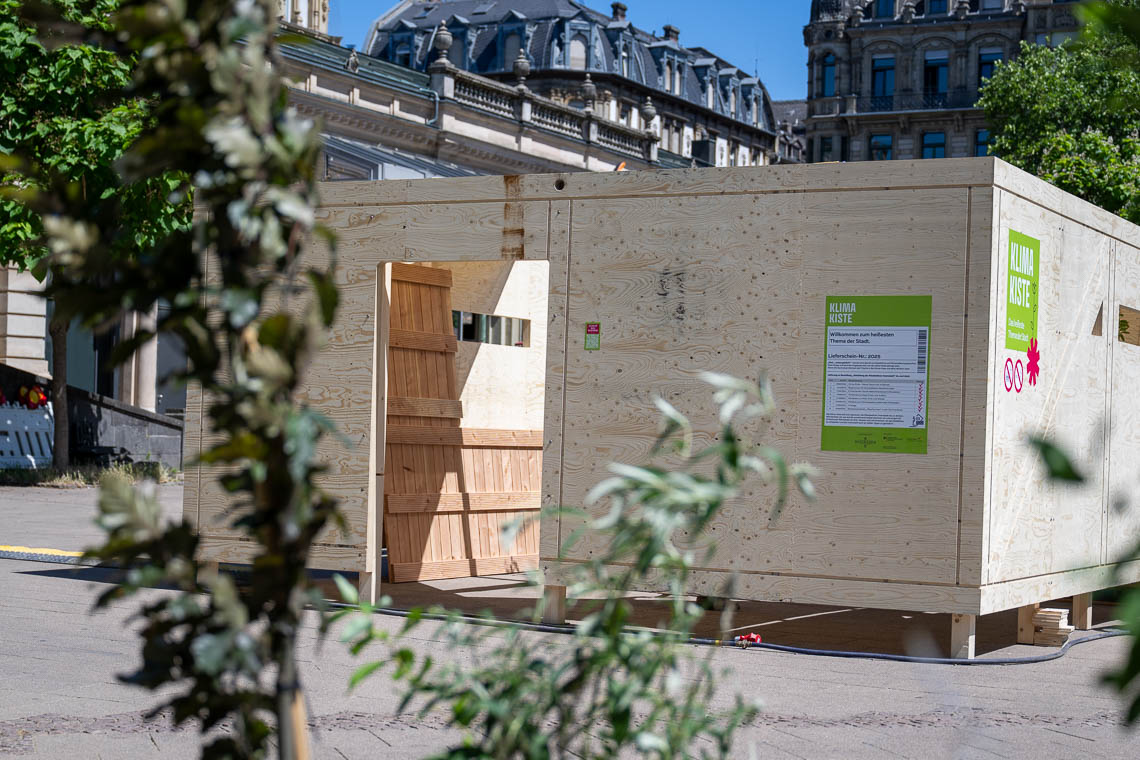 Grün, kühl, konkret: Wie Klimakiste(n) das Stadtklima verändert