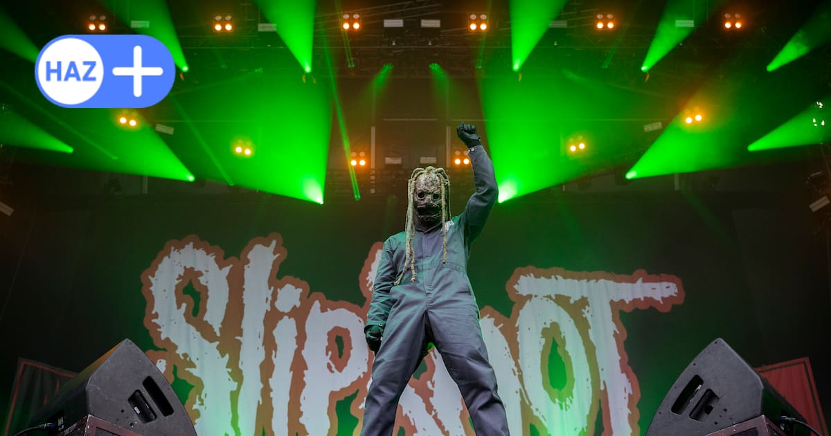 Slipknot in Hannover: Brachialer Rock auf der Expo-Plaza – vor 15.000 Menschen - HAZ