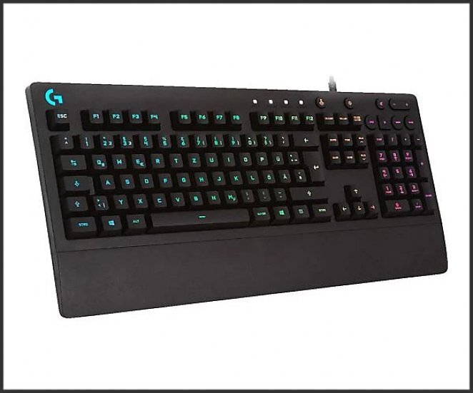 LOGITECH G213 Prodigy Gaming, Tastatur, Rubberdome, Sonstiges, kabelgebunden, Schwarz