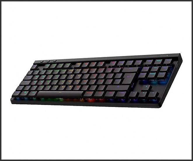 LOGITECH G515 LIGHTSPEED TKL Linear, Gaming Tastatur, Mechanisch, Sonstiges, kabellos, Black
