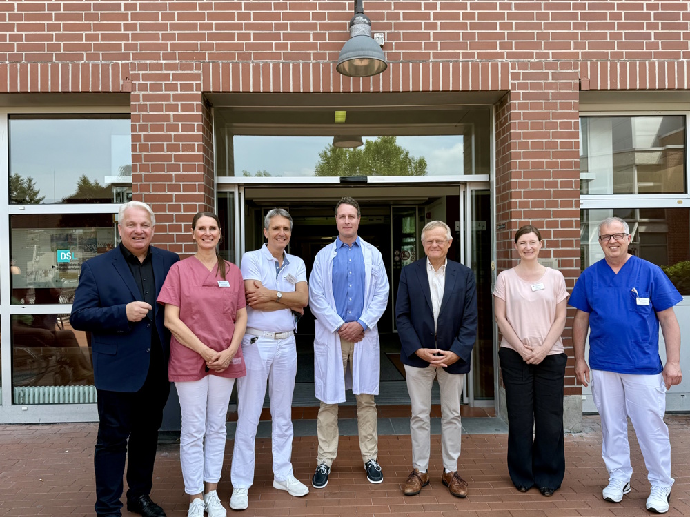 Ludwigshafen – Besuch von Prof. Dr. Grau (MdB Bündnis 90/Die Grünen) in der Schmerzklinik des St. Marienkrankenhauses – /// MRN-News.de