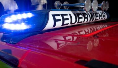 Bayern: Großbrand in Entsorgungsbetrieb in Augsburg
