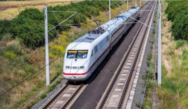 Testzug fährt Tempo 405 zwischen Erfurt und Leipzig
