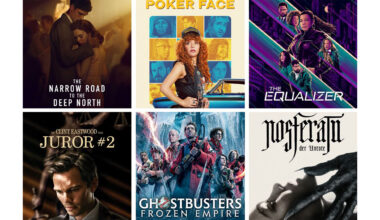 Neu bei Sky The Narrow Road to the Deep North, Juror #2, Ghostbusters: Frozen Empire, Nosferatu, The Equalizer Staffel 5, Poker Face Staffel 2