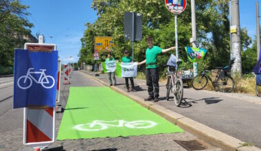 Heute gibt es wieder Pop-up-Bike-Lanes in Leipzig · Leipziger Zeitung