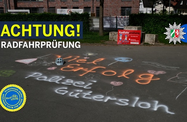 POL-GT: Fahrradprüfung an der Grundschule Werther-Langenheide