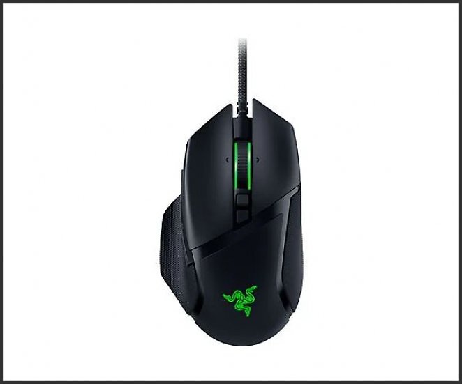 RAZER Basilisk V3 kabelgebundene, anpassbare und ergonomische Gaming Maus, Schwarz