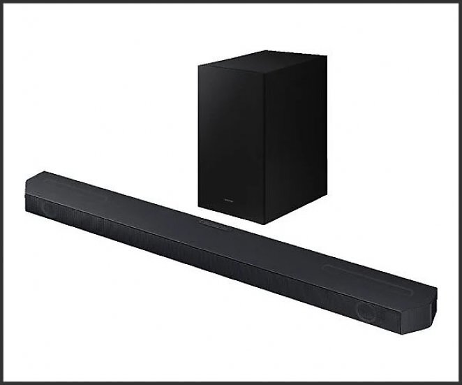 SAMSUNG HW-Q610GC/ZG, Soundbar, Titanschwarz