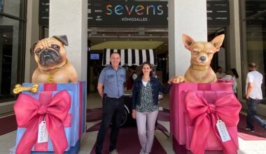Künstler-Duo Tilly und Moisa inszenieren den Sommer im Düsseldorfer Sevens
