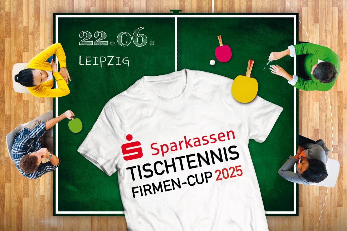 Sparkassen Tischtennis Firmen-Cup - Die Leipziger Wirtschaft schlägt auf