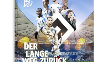 „HSV – Der lange Weg zurück“: FUNKEs Hamburger Abendblatt präsentiert die beschwerliche Aufstiegsgeschichte des Traditionsclubs als Hardcover-Buch