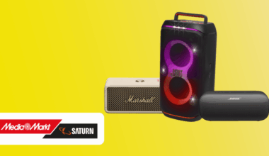 Top 8 Deals fuer Bluetooth Lautsprecher zur MediaMarkt Mehrwertsteuer Aktion