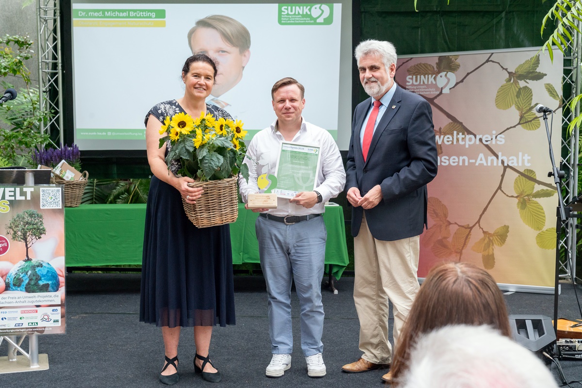 Umwelt-Ehrenpreis für Dr. Michael Brütting