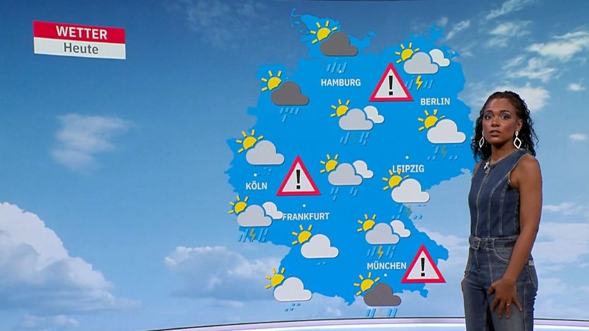Unwetter in ganz Deutschland: Hier drohen Starkregen, Hagel und Orkanböen