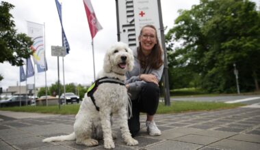 Therapiehund mit eigenem Terminkalender am Klinikum Nürnberg