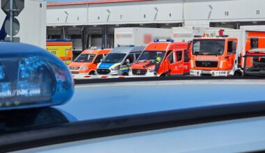 ABC-Einsatz am Flughafen Leipzig/Halle: Ätzendes Gas tritt in Spedition aus