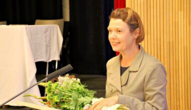 Will selbst auch etwas lernen in Halle: Ute Niethammer am Freitagabend nach ihrer Wahl zur  neuen Superintendentin durch die Kreissynode