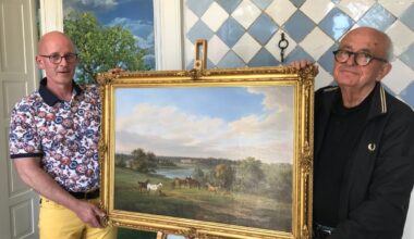 In dieses kleine Dorf kehrt der berühmte Schimmel-Hengst "Herodot" zurück