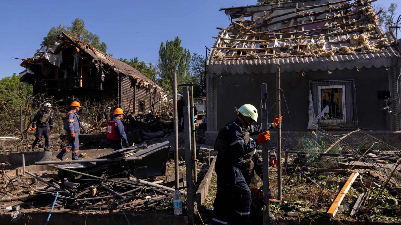 Ukraine meldet Angriff auf Infrastruktur in Region Saporischschja