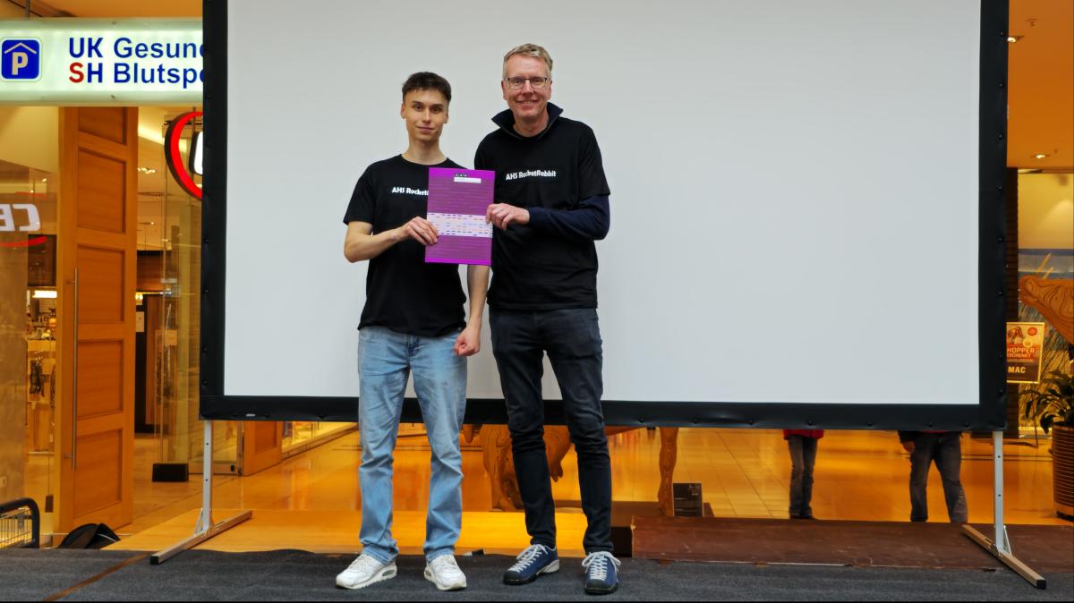Schüler (17) aus Neumünster verblüfft bei Software-Wettbewerb
