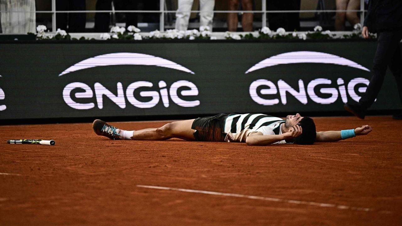 5-Stunden-Finale: Alcaraz verteidigt gegen Sinner Titel bei den French Open