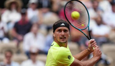 French Open - Zverev profitiert von Griekspoor-Aufgabe