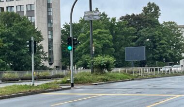 Stadt Essen schaltet neue Ampel auf der Alfredstraße frei