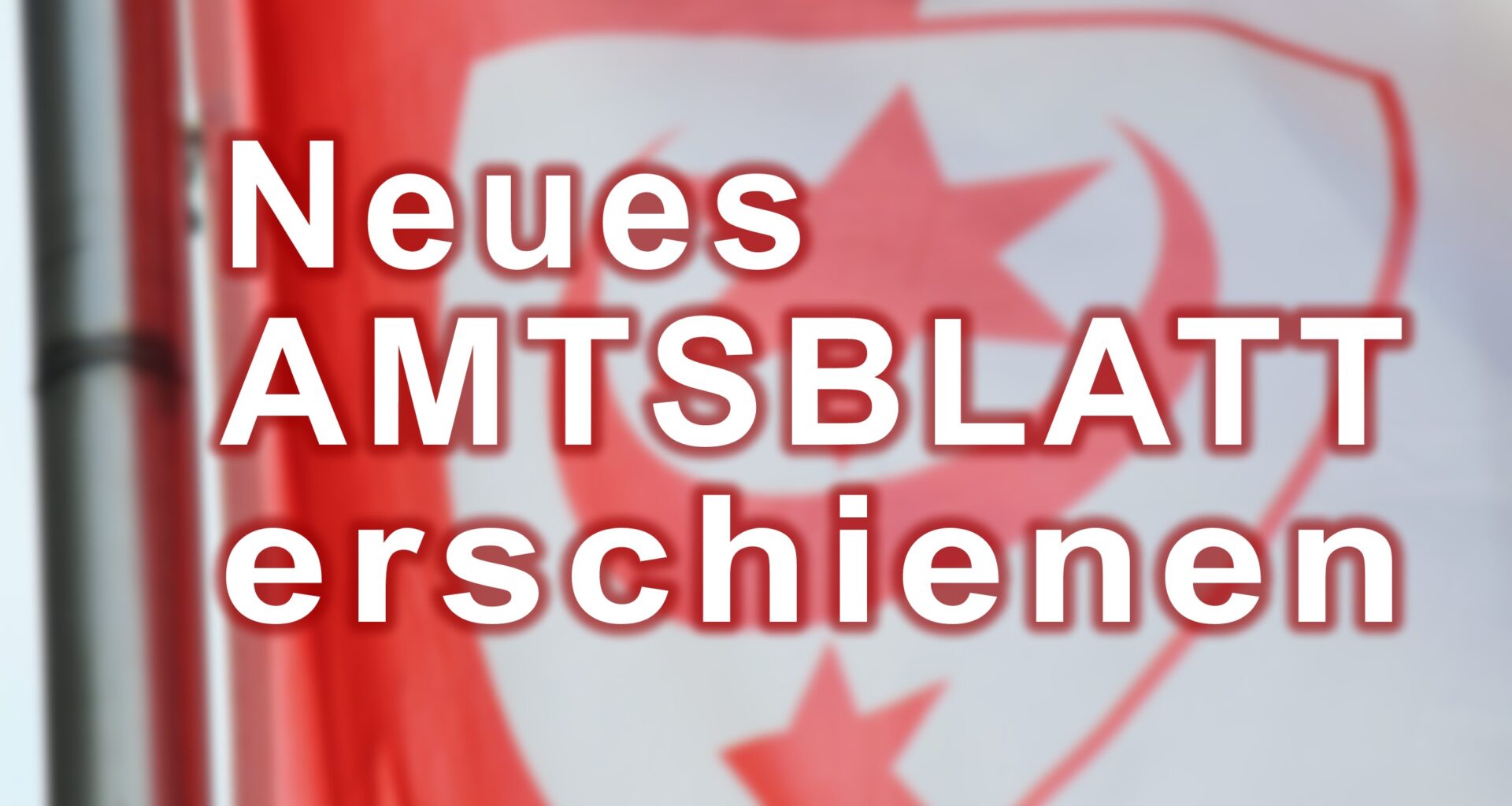 Amtsblatt Nr. 16 vom 20. Juni ist erschienen