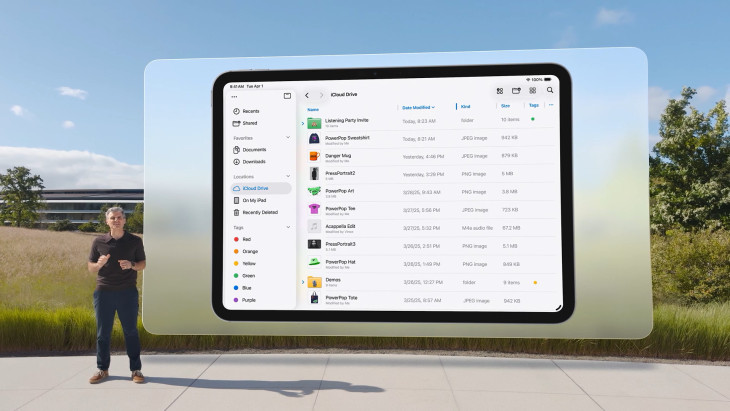 iPad Dateien